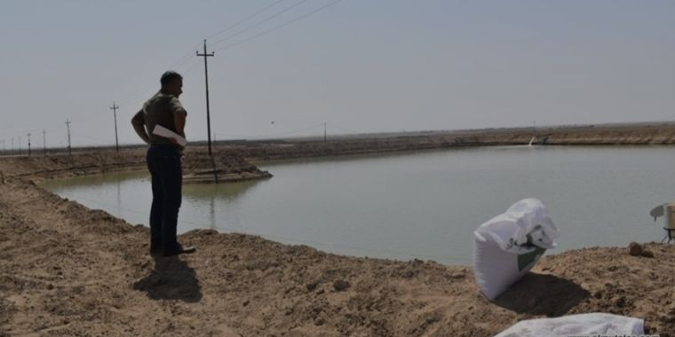 البحيرة الزرقاء في آمرلي تتعافى من الجفاف بنسبة 60% مع استمرار القيود الأمنية